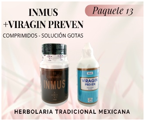 INMUS + VIRAGIN PREVEN Gotas | Paquete 13.